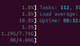 Redimiento maquina virtual